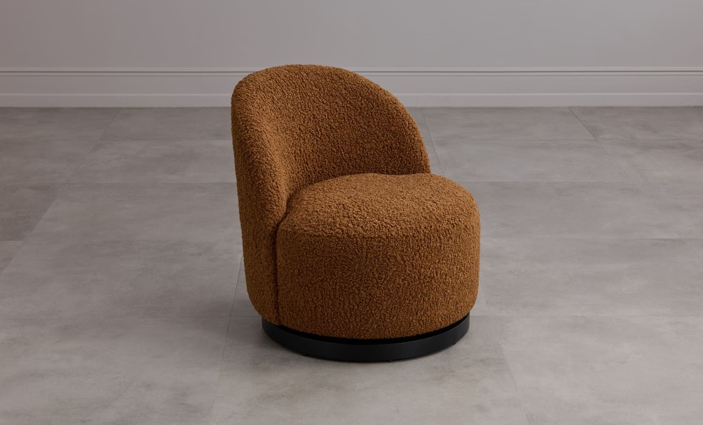 Кресло крутящееся Аура (ткань Teddy 33)