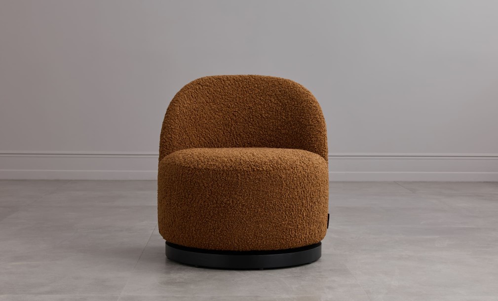 Кресло крутящееся Аура (ткань Teddy 33)