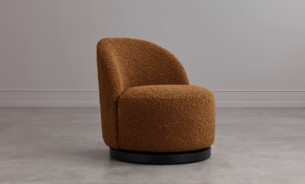 Кресло крутящееся Аура (ткань Teddy 33)