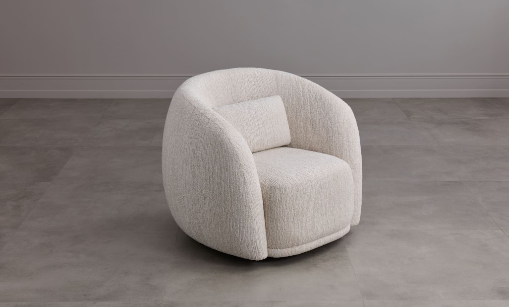 Кресло крутящееся Сфера (ткань Eyelash 103)