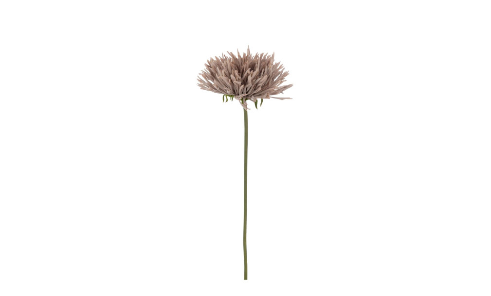 Декоративная ветвь Chrysanth Plastic Grey-Pink