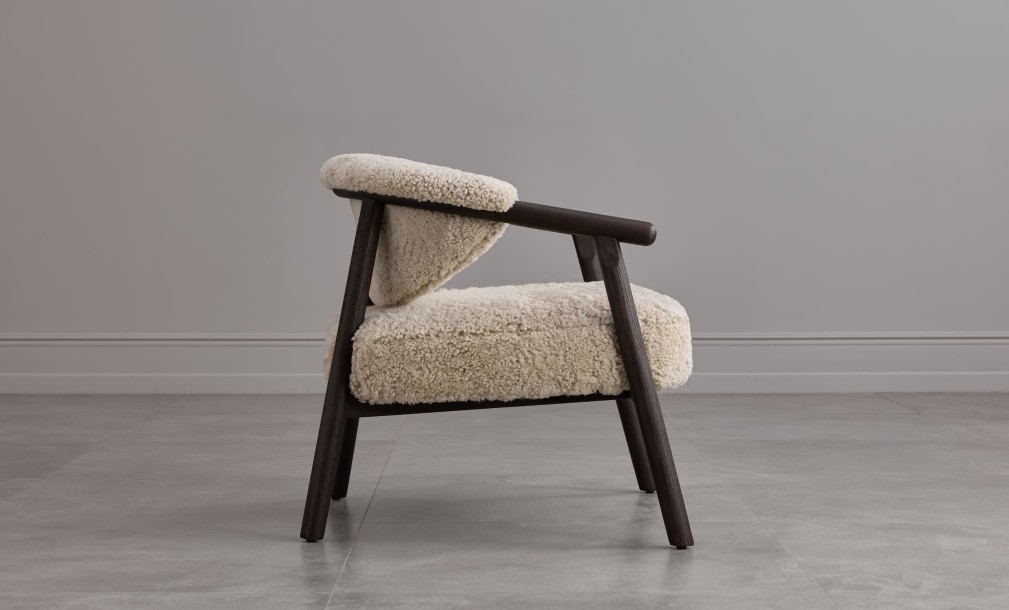 Кресло Nur (ткань Moonlight)