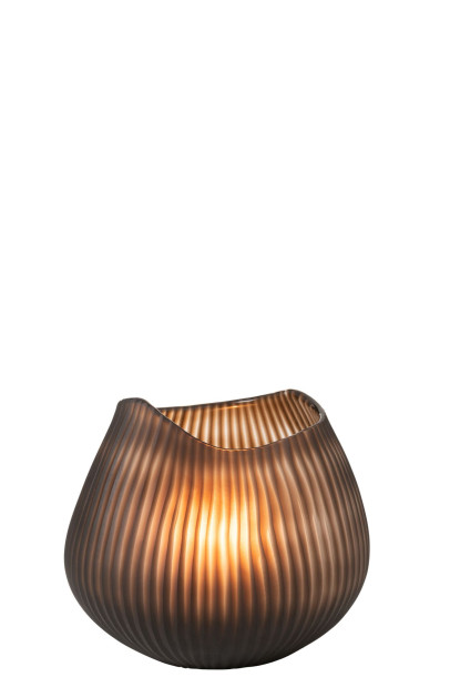 Ваза Stripe brown