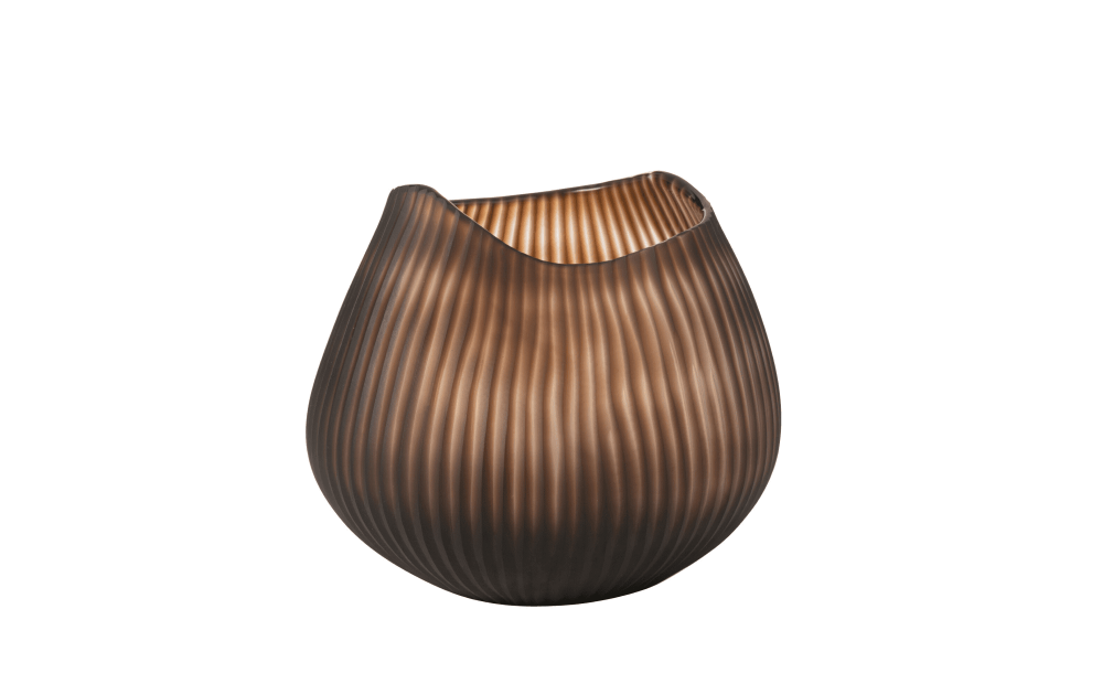 Ваза Stripe brown