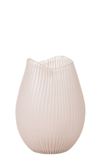 Ваза Stripe pink