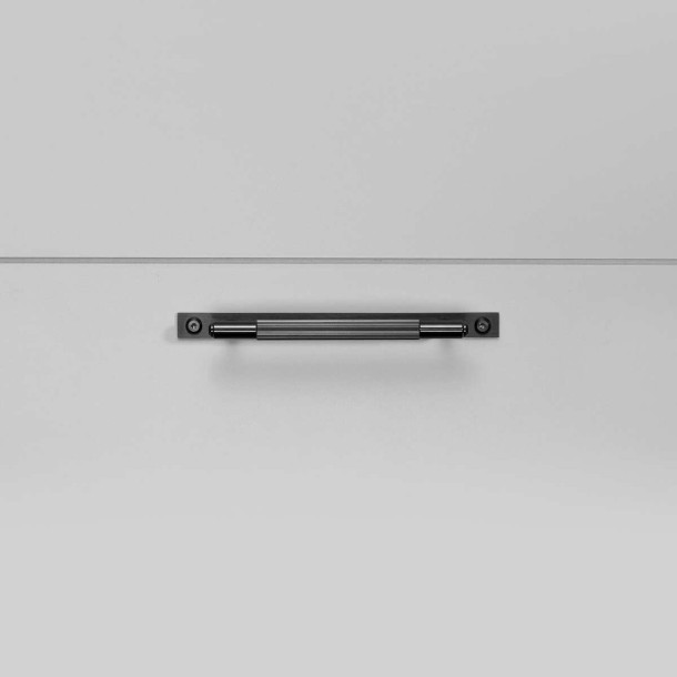 Ручка Linear Plate Gun metal Small