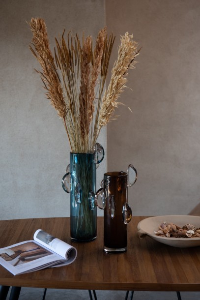 Ваза Steggy Blue 46 см