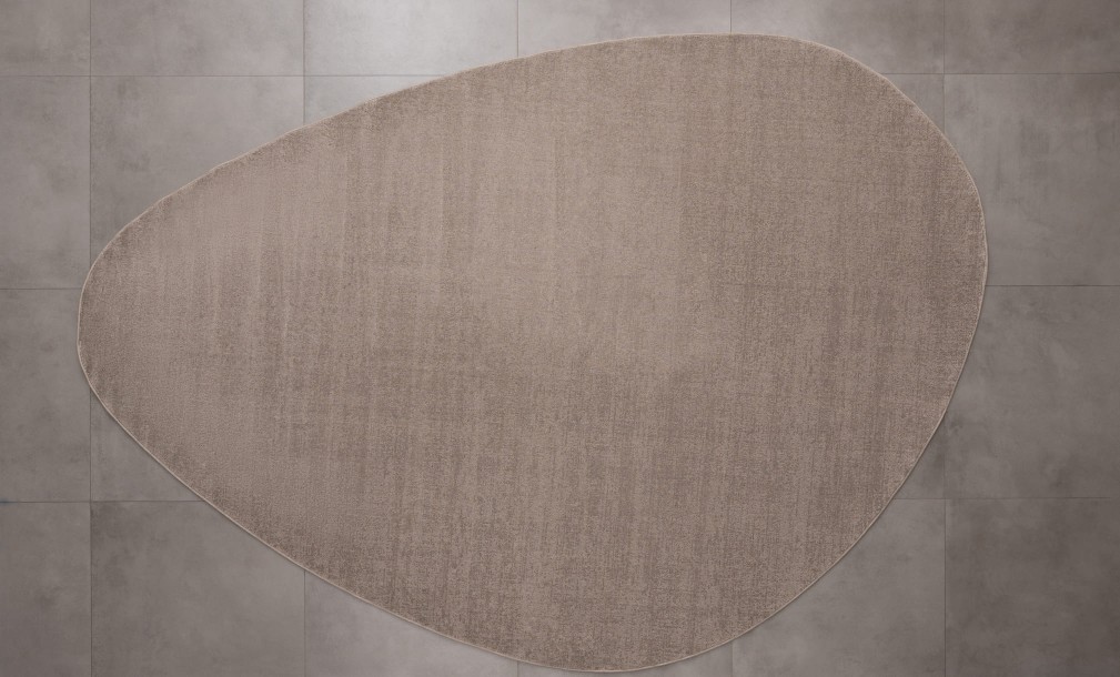 Ковёр Basic taupe фигурный