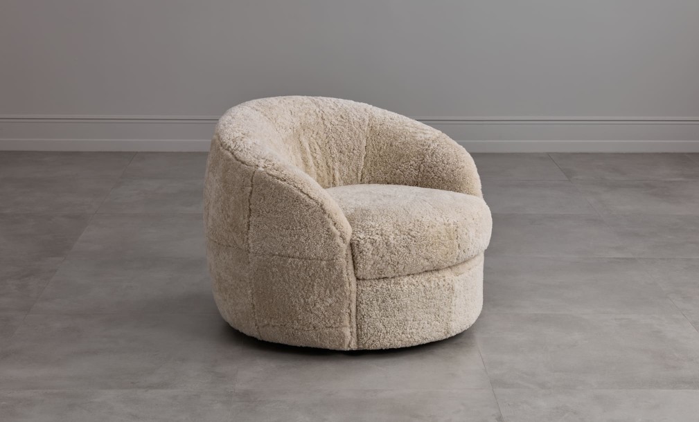 Кресло крутящееся Sennon (ткань Moonlight)