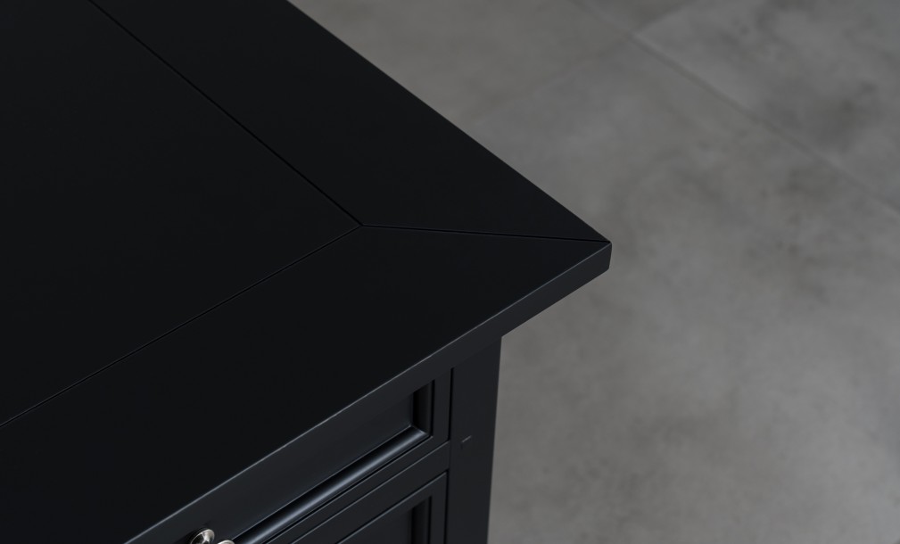 Письменный стол Оксфорд большой чёрный