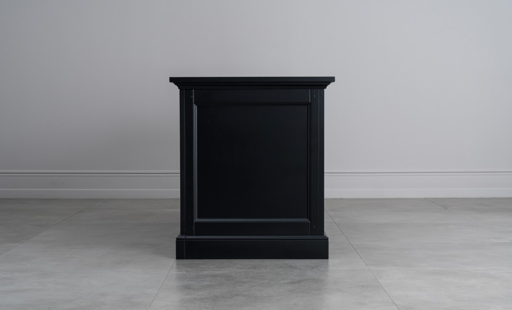 Письменный стол Оксфорд большой чёрный