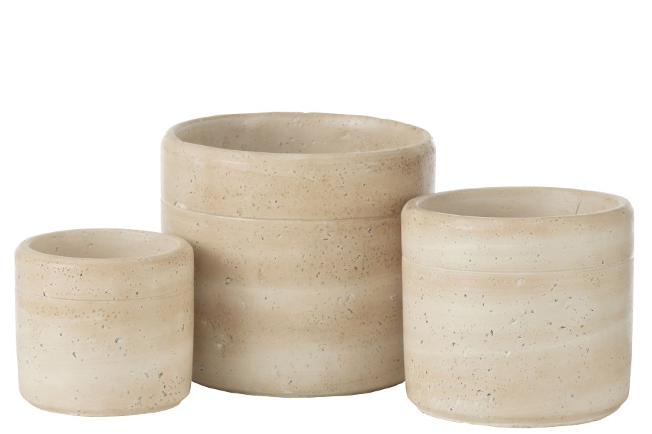 Кашпо Olina Cream 13 см