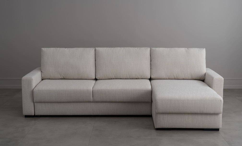 Диван Ласло угловой раскладной с узкими подлокотниками