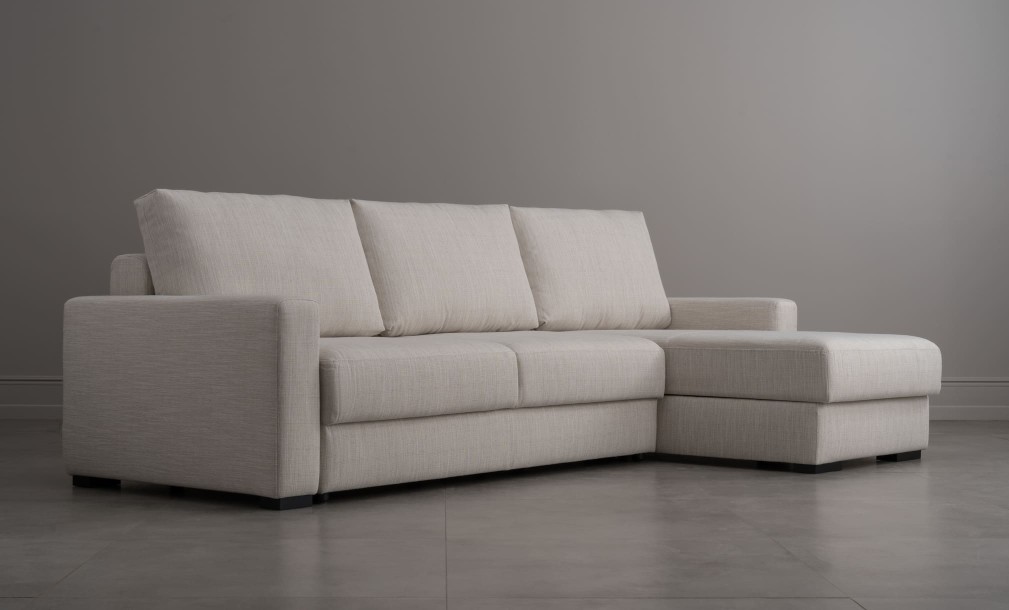 Диван Ласло угловой раскладной с узкими подлокотниками