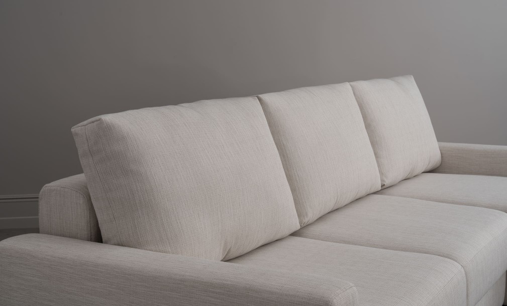 Диван Ласло угловой раскладной с узкими подлокотниками