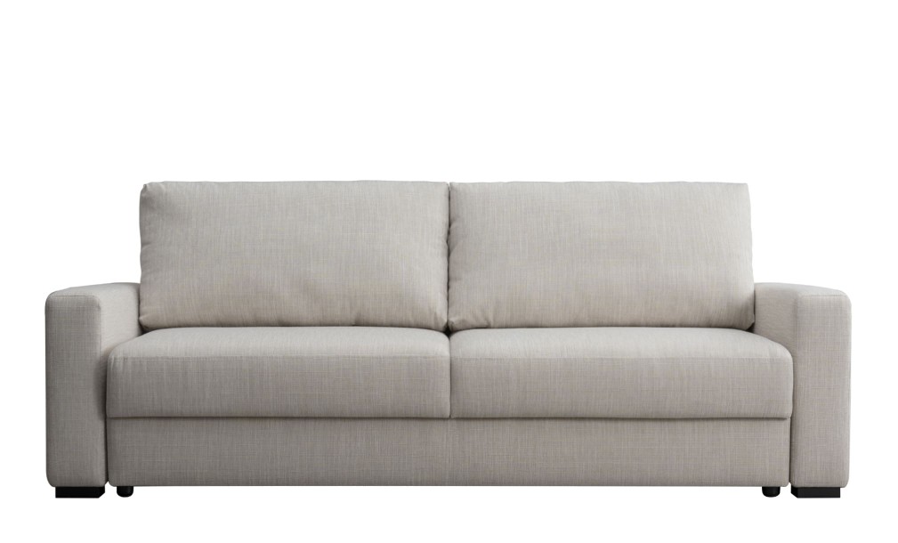 Диван Ласло раскладной прямой с узкими подлокотниками