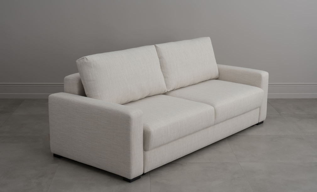 Диван Ласло раскладной прямой с узкими подлокотниками