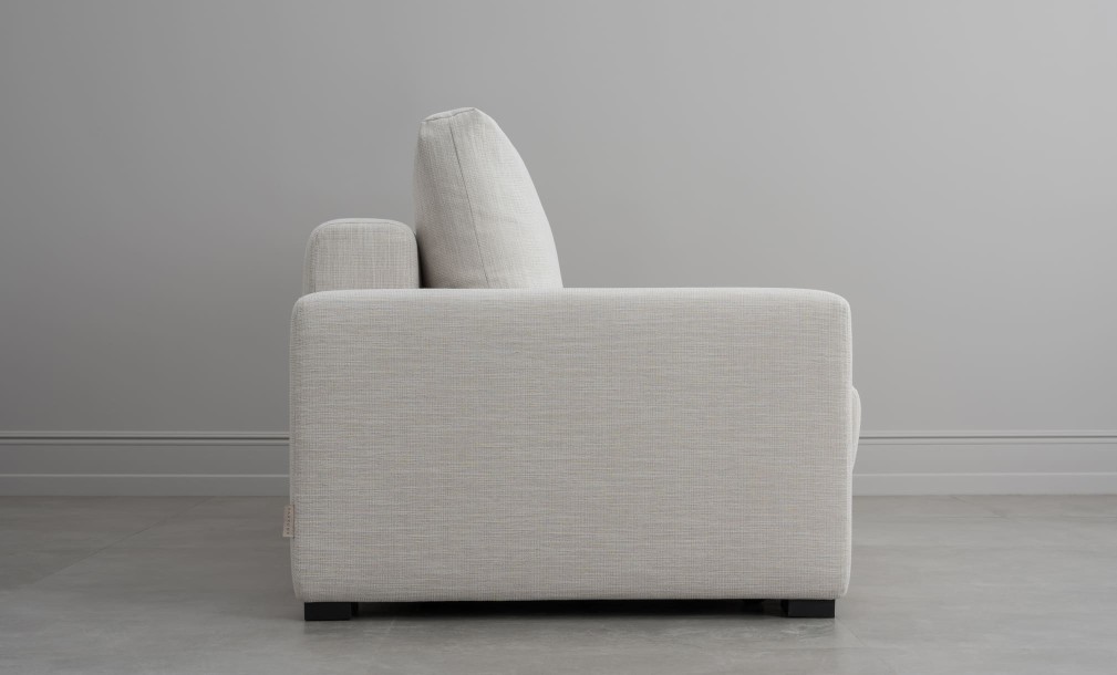 Диван Ласло раскладной прямой с узкими подлокотниками