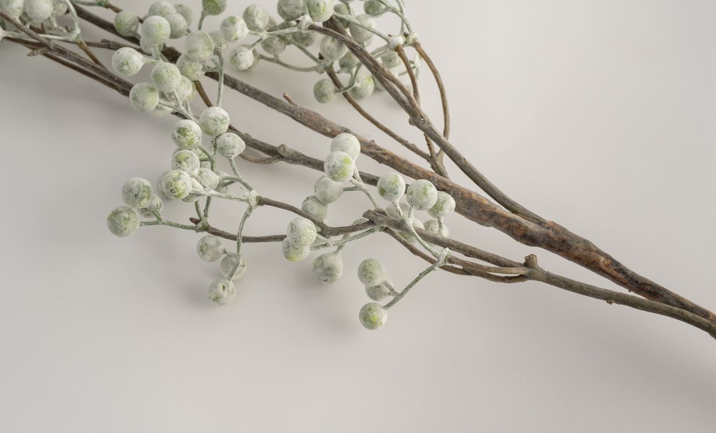 Декоративная искусственная ветвь Smilax Grey Branch, 88 см