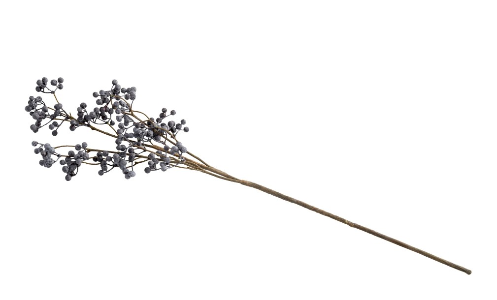 Декоративная искусственная ветвь Smilax Blue Branch, 88 см