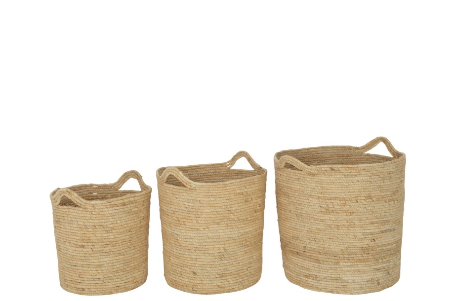 Корзины Rustic набор 3 шт