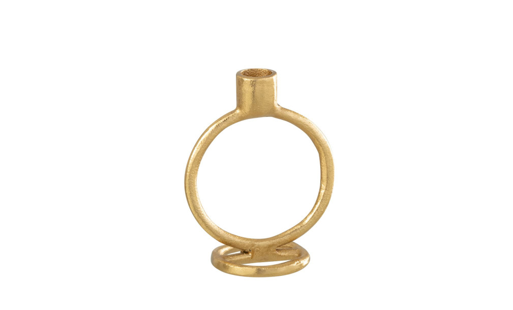 Подсвечник Boucle gold S