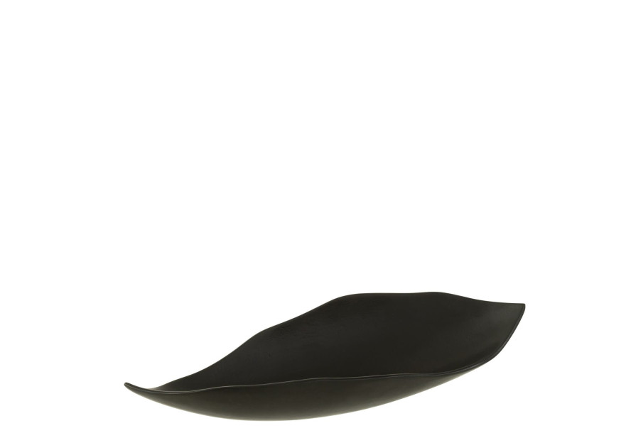 Декоративное блюдо Feuille Black S