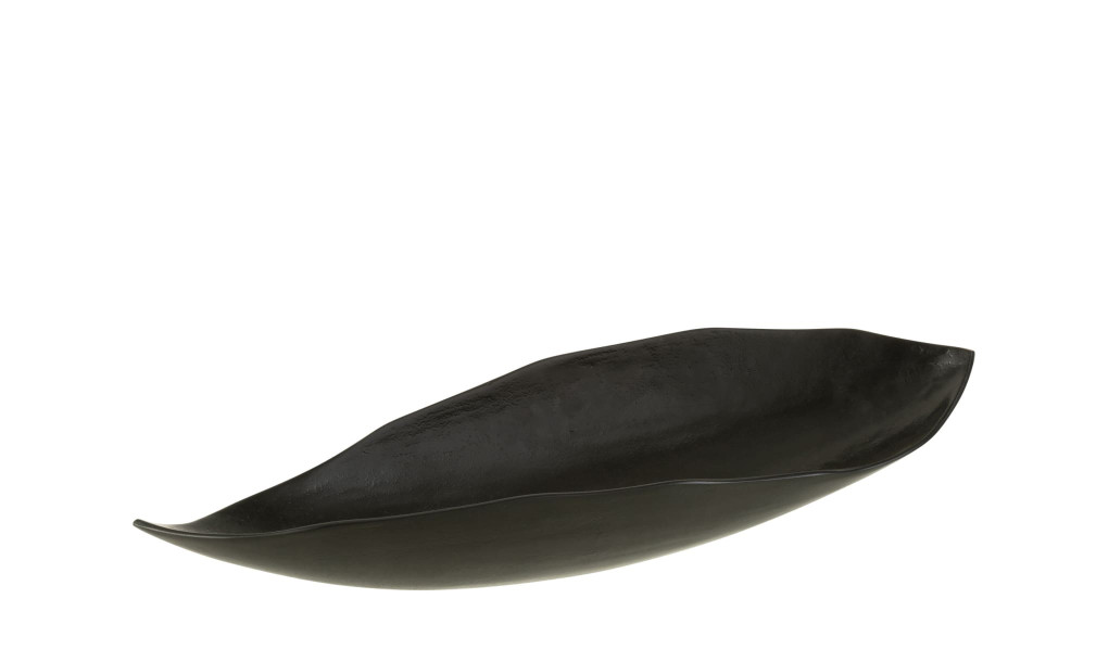 Декоративное блюдо Feuille Black L