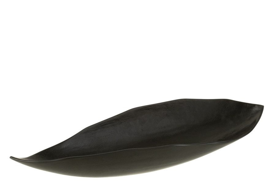 Декоративное блюдо Feuille Black L