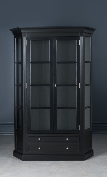 Витрина Оксфорд трапеция чёрная