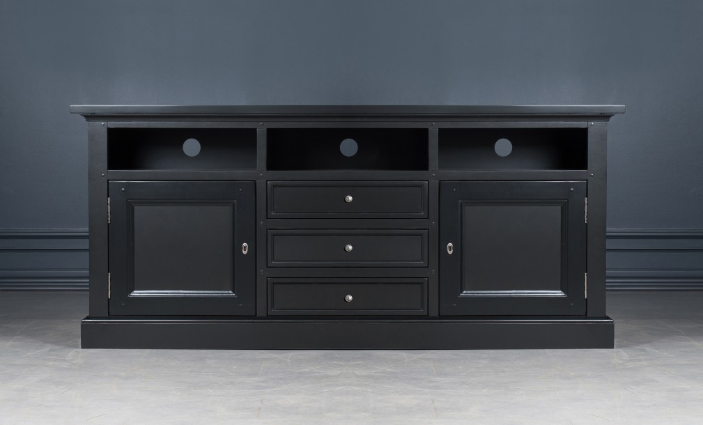 ТВ-тумба Оксфорд чёрная