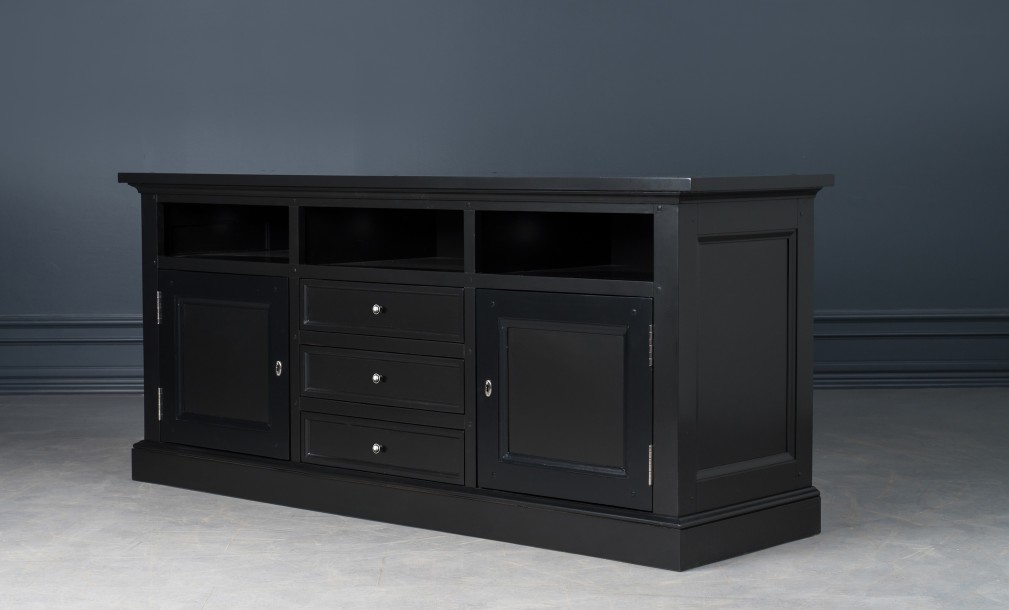 ТВ-тумба Оксфорд чёрная