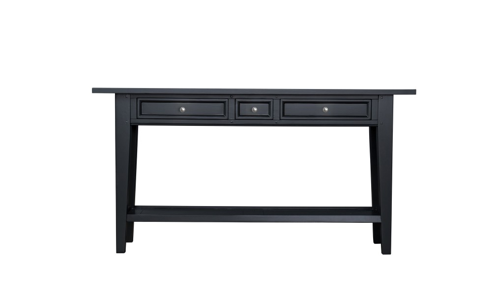 Консоль Оксфорд чёрная