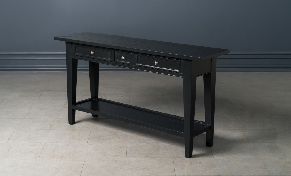 Консоль Оксфорд чёрная