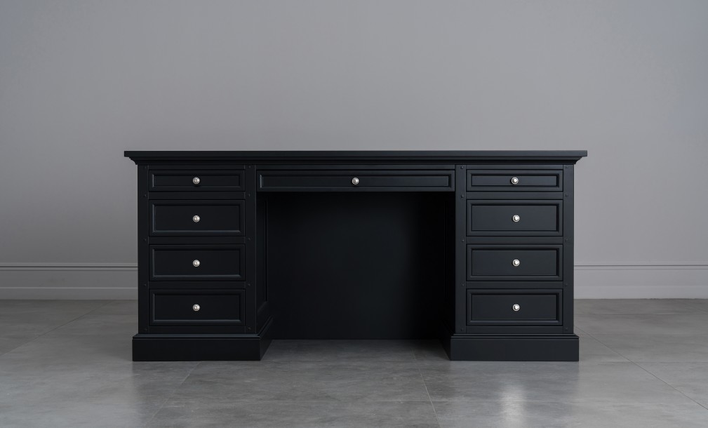 Письменный стол Оксфорд малый чёрный