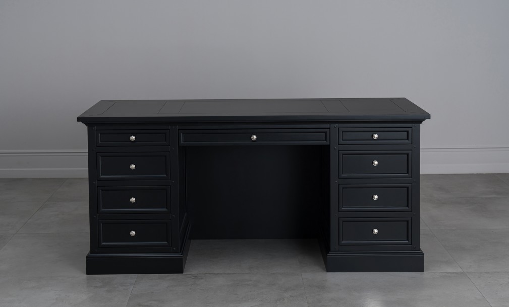 Письменный стол Оксфорд малый чёрный