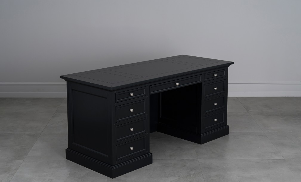 Письменный стол Оксфорд малый чёрный