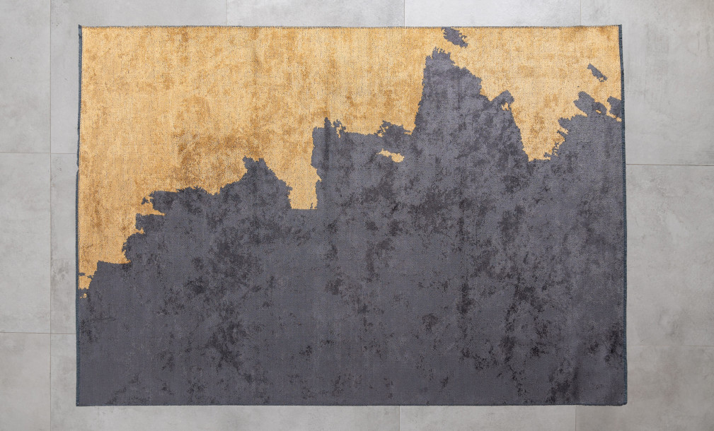 Ковёр Vulcano charcoal/mustard
