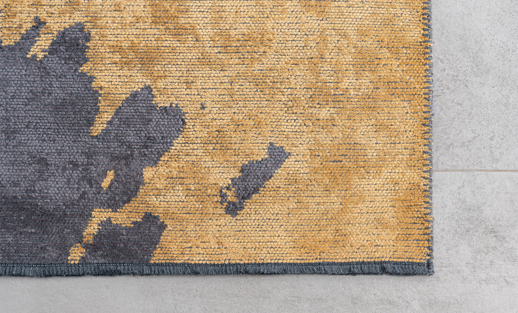 Ковёр Vulcano charcoal/mustard