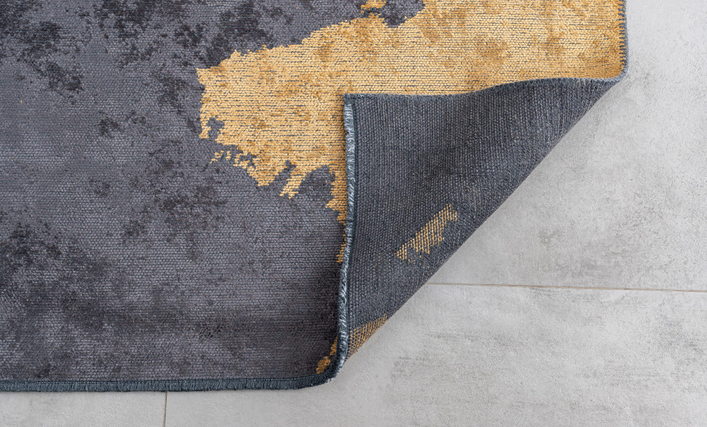 Ковёр Vulcano charcoal/mustard
