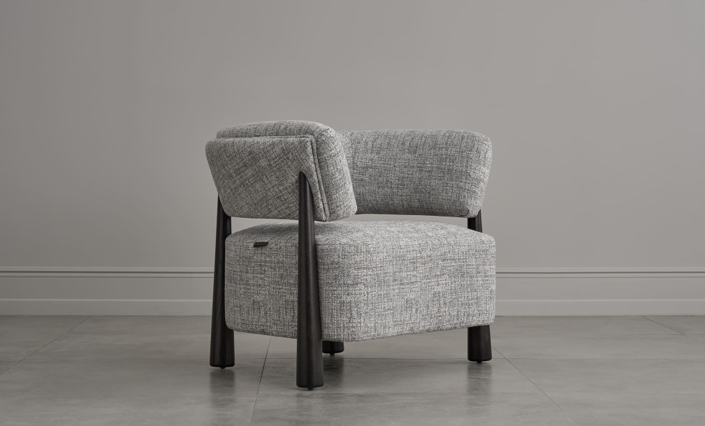 Кресло Lauren серое