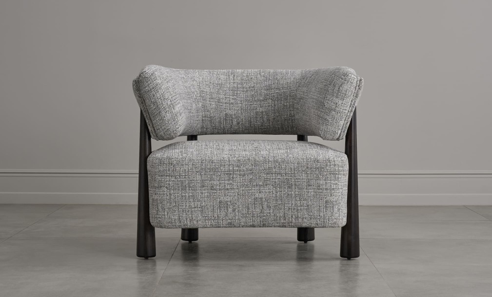 Кресло Lauren серое