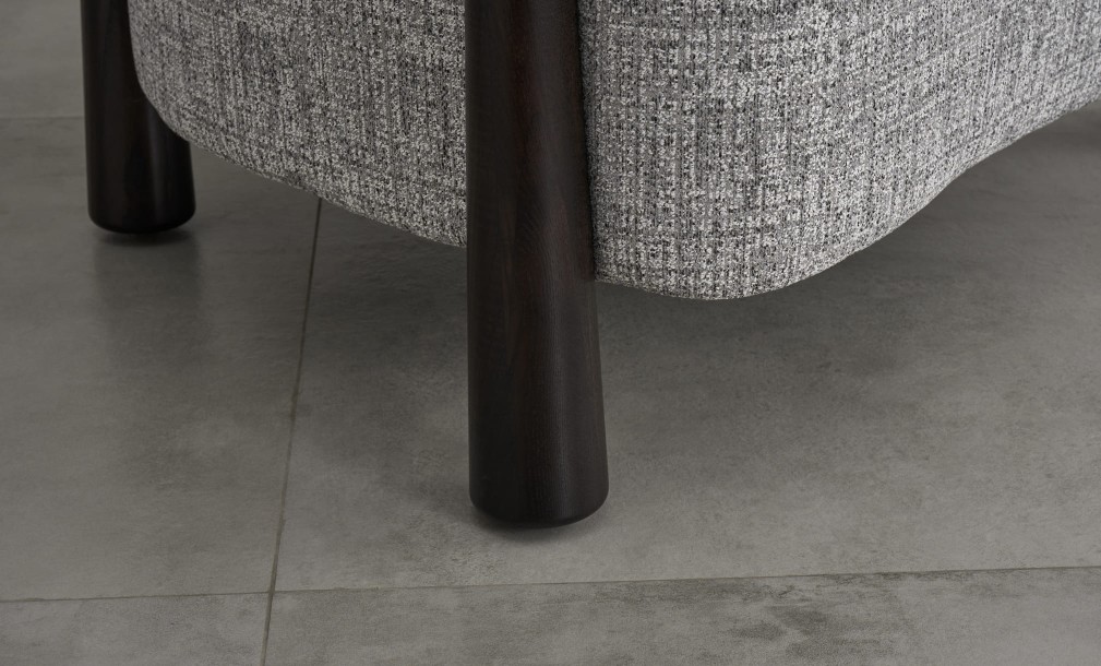 Кресло Lauren серое