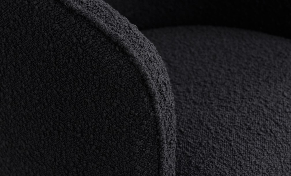 Кресло офисное Арнольд (цвет Black boucle)
