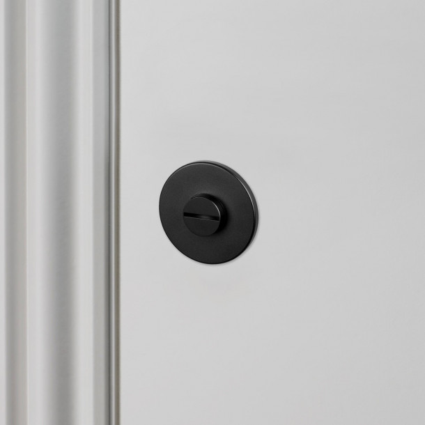 Защелка дверная Thumbturn Lock Black (комплект на обе стороны двери)