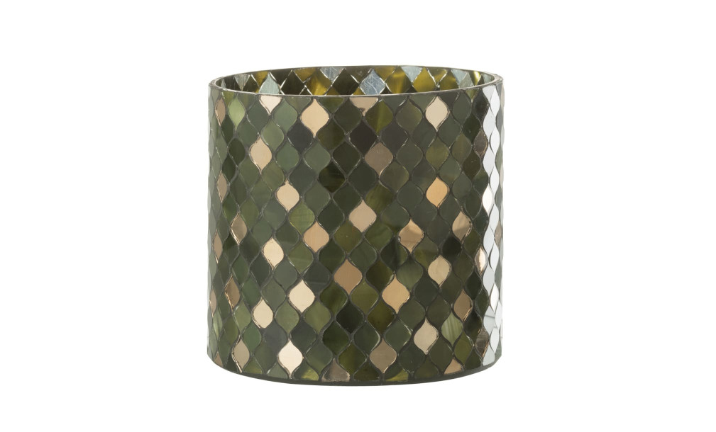 Подсвечник Mosaic Green L
