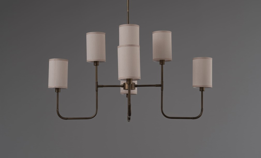 Люстра Mind vintage brass