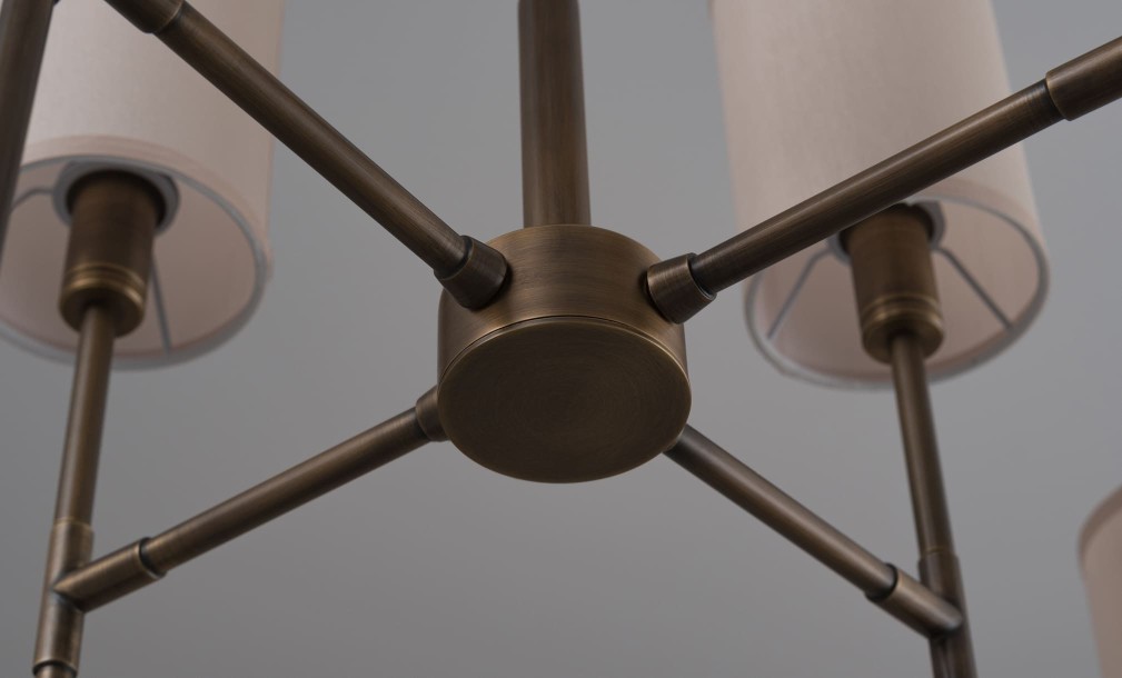 Люстра Mind vintage brass