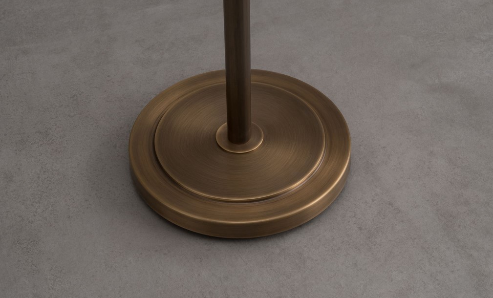 Торшер Линдон vintage brass