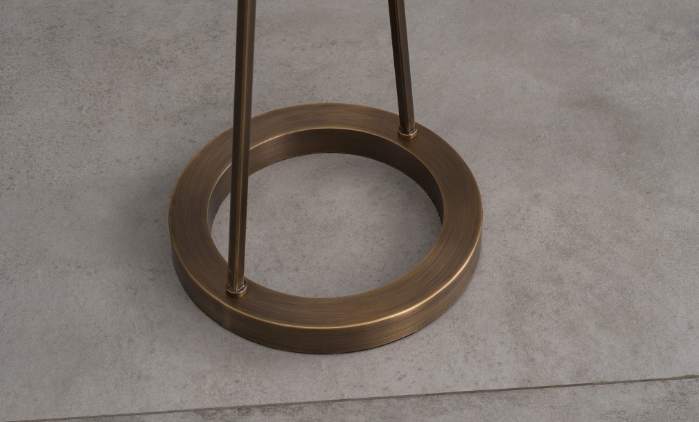 Торшер Дейли vintage brass